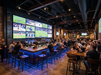 Sports Bar Video Wall